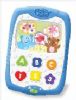 plastic electronic toys+baby's learning pad