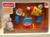 plastic electronic toys+the little builder tool set